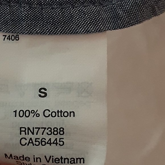 J. Crew Women's Blue Chambray Long Button Down Collared Shirt Size Small - Picture 13 of 14